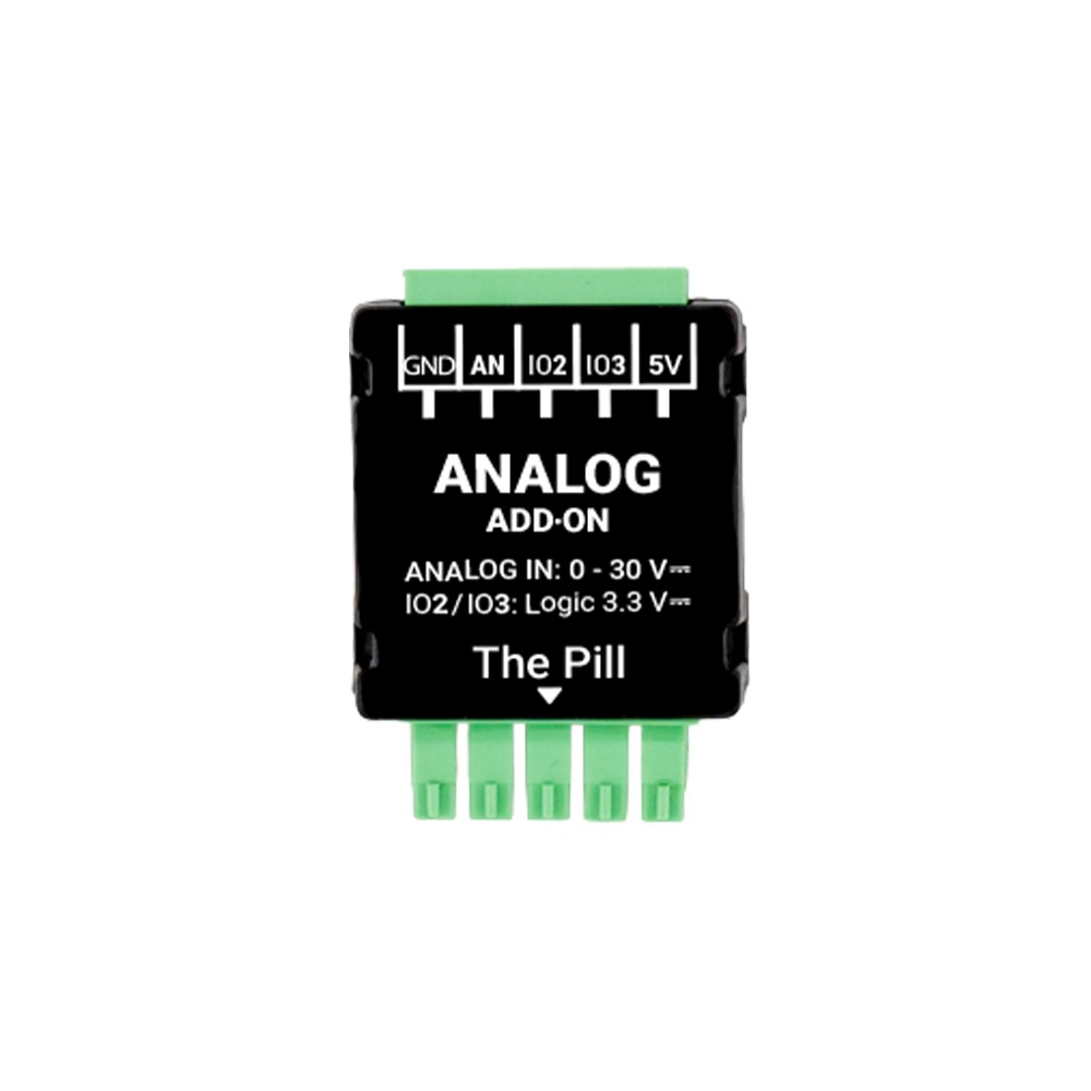 [3800238073596] Analog 0 - 30V Add-on (Shelly Pill)